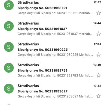 Stradivarius Ürün Yok İade Yok
