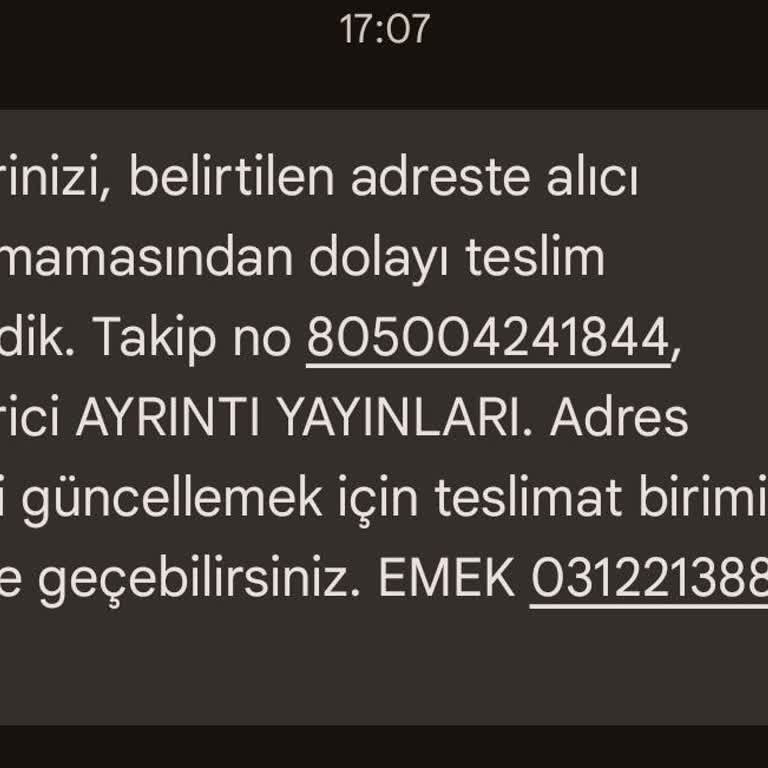 MNG Kargo Adresinizde Bulunamadınız Yalanı