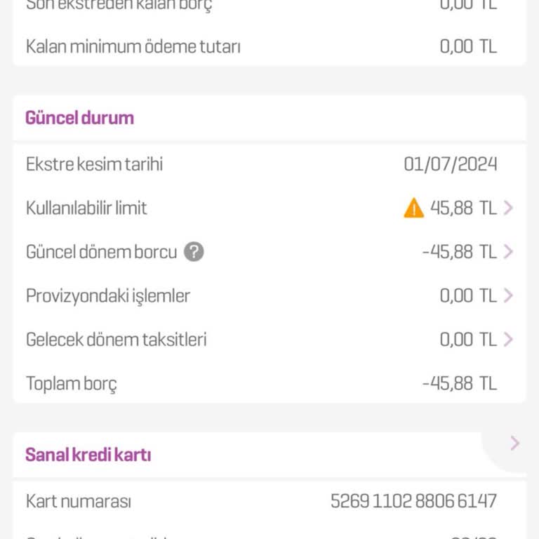Enpara Kredi Kartı Kısıt Kaldırma