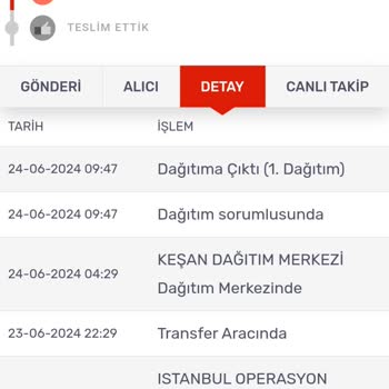 Kargom Sende Mağduriyeti