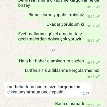 Saklı Butik'te Sipariş Sorunu: Ürünler Zamanında Gelmiyor!