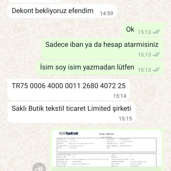 Saklı Butik'te Sipariş Sorunu: Ürünler Zamanında Gelmiyor!
