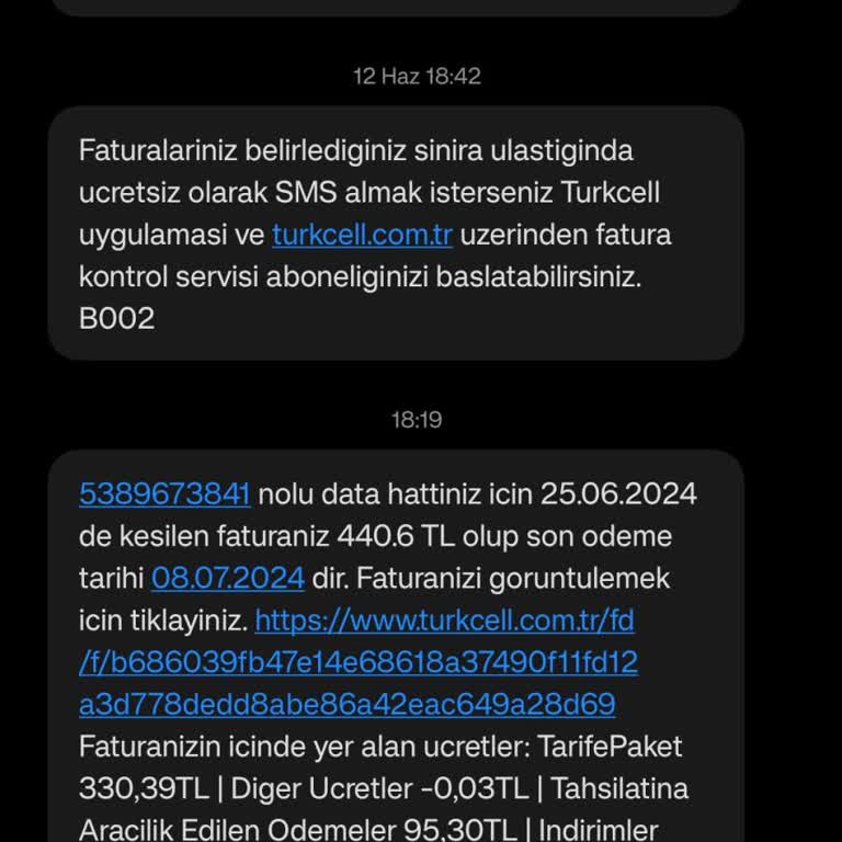 Turkcell Yanlış İletişim Yanlış Fatura Bilgi
