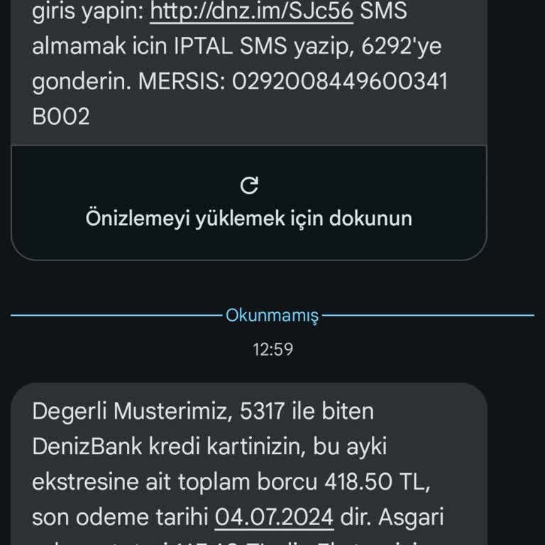 Denizbank Haksız Yere Kart Aidatı
