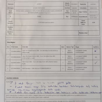 Yataş 3lü Koltuğumun Kusurlu Teslimi Sonucunda Olanlar