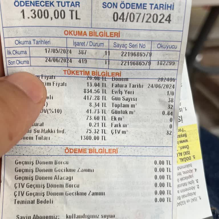 İBB - İstanbul Büyükşehir Belediyesi Atik Su Parası Ve KDV Alınması