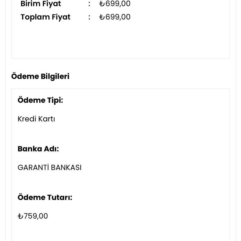 Qarya Tasarım Markası 15de Gelmesi Gereken Siparişim Kargoya Verilmedi