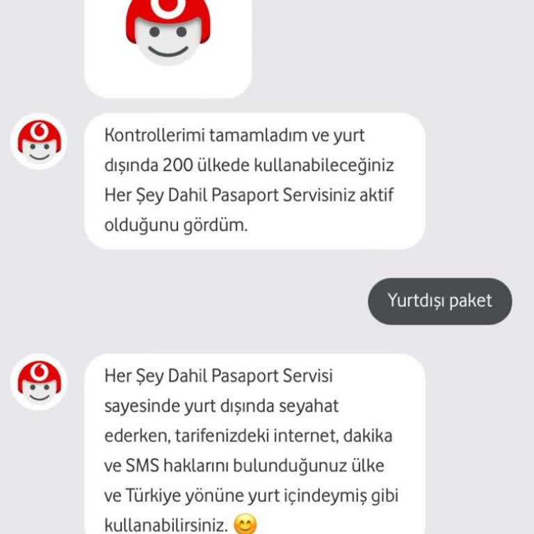 Vodafone Yurt Dışı Kullanım Haksızlığı
