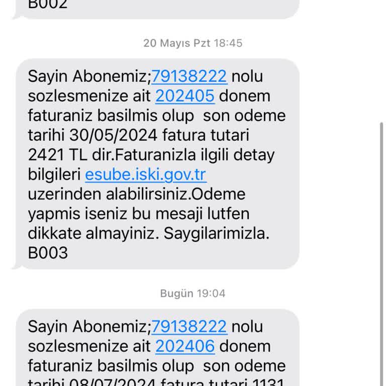 İSKİ Su Faturası İtirazı