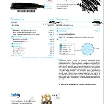 TÜRKSAT İnternet Hizmetlerinde Fatura Ve Nakil Sorunları