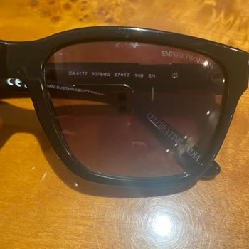 Uygun Optik Emporio Armanı Gözlük Şikayeti