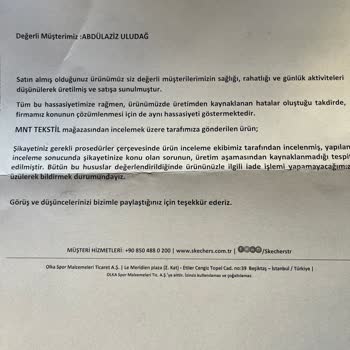 Skechers Pişmanlıkmış Onu Anladım