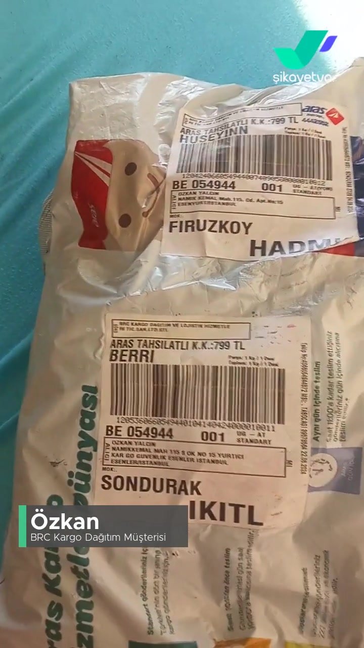 BRC Kargo Dağıtım Ayıplı Ürün Geldi! videonun kapak resmi
