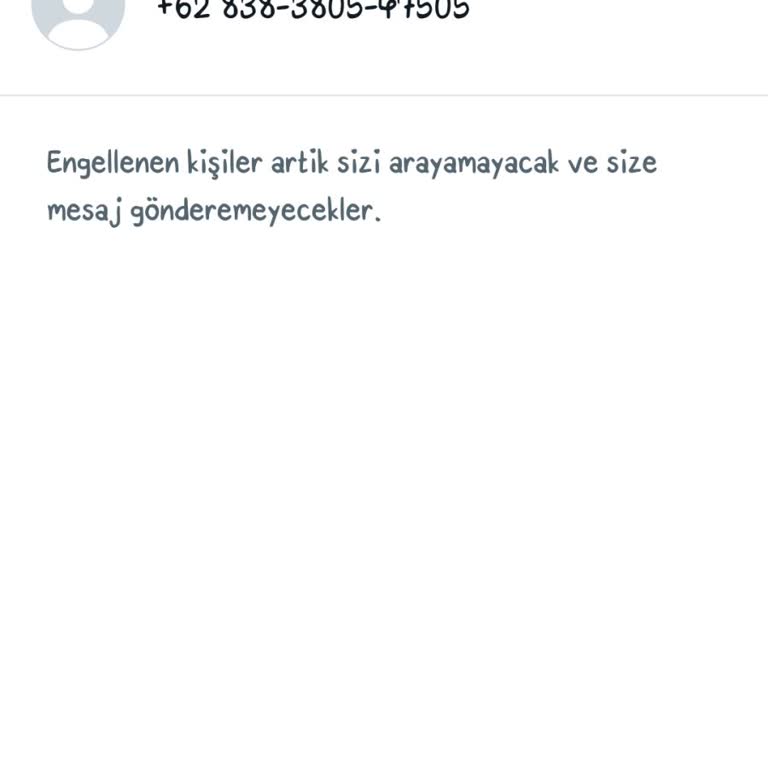 WhatsApp Yabancı Numaradan Rahatsız Ediliyorum
