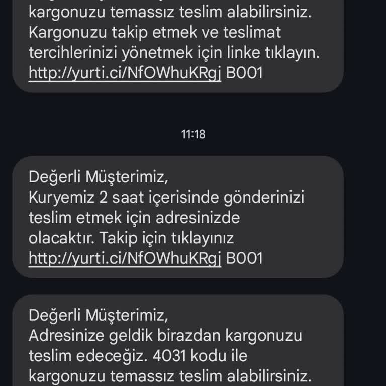 Yurtiçi Kargo Teslimatı Gerçekleşmeyen Kargo Hakkında