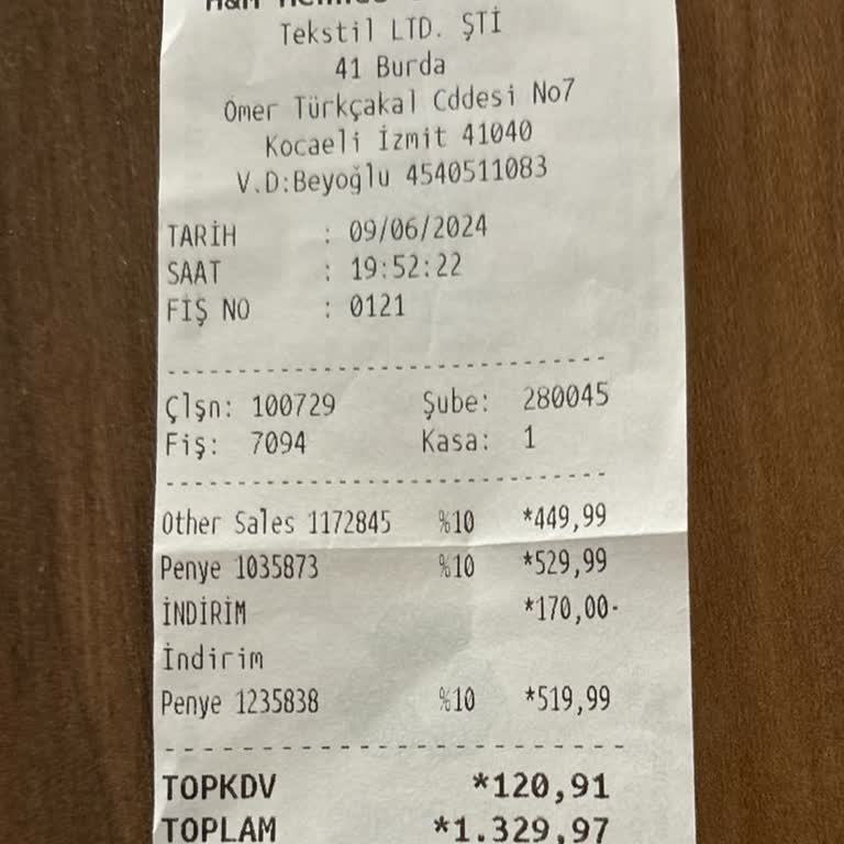 H&M Ürün İade Kabul Etmeme