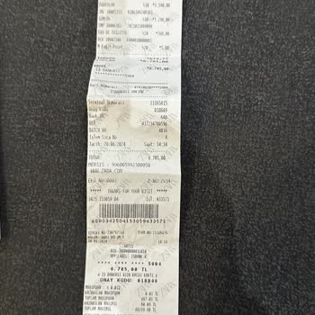 Zara Gömlek İadesi İçin Bilgi İstiyorum