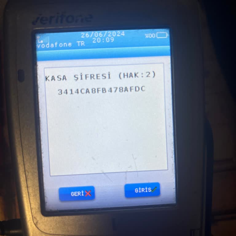 Verifone Faciası Çözülmüyor
