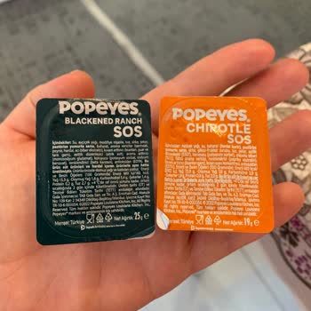 Popeyes Dan Yemek Söylemek Pişmanlıktır