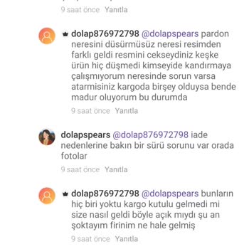Dolap Ve Sürat Kargo'dan Şikayetçiyim