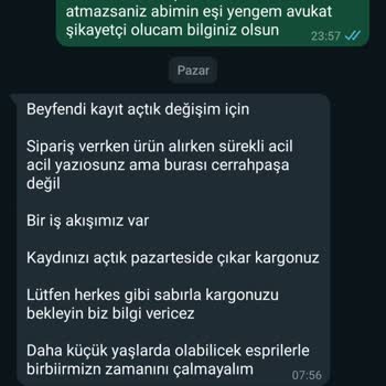 Beymodda Instagram WhatsApp Erkekdenim Şikayetçiyim