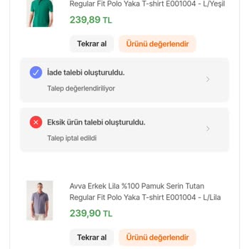 Hepsiburada Ve Avva Ürün Göndermiyor