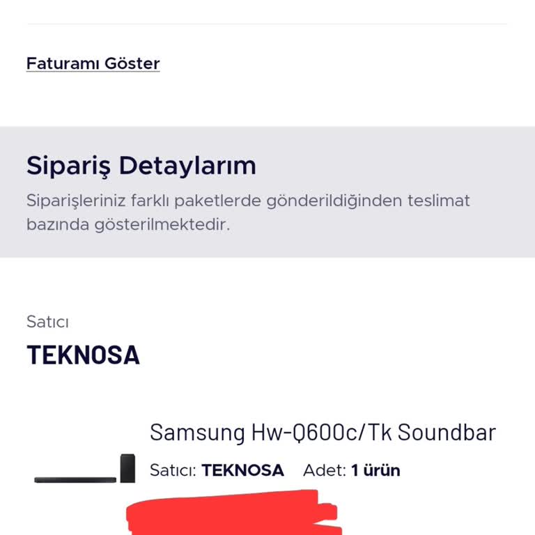 Teknosa Aynı Gün Kargo Deyip 3 Gündür Siparişi Bekletiyor!