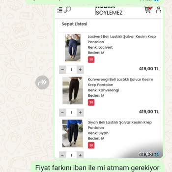 Kübra Söylemez Butik Değişim Ve İade Sorunu Geri Dönüş Sağlanmaması