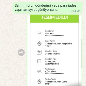 Kübra Söylemez Butik Değişim Ve İade Sorunu Geri Dönüş Sağlanmaması