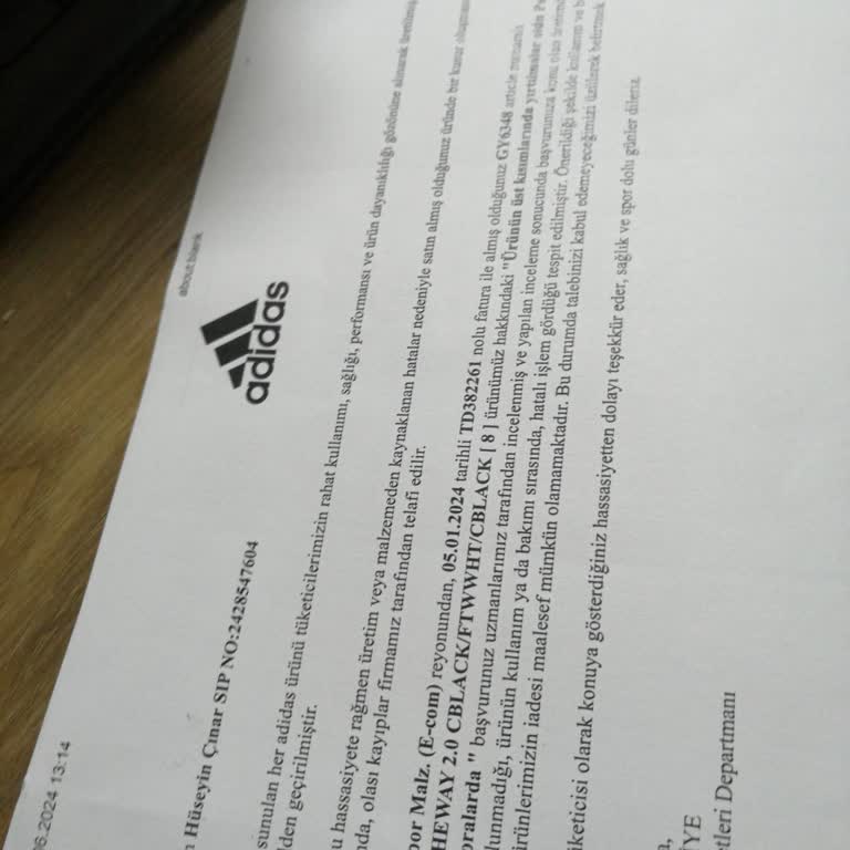 Adidas Ayakkabı Kısa Sürede Deforme Oldu Ama Kullanıcı Hatasıymış.