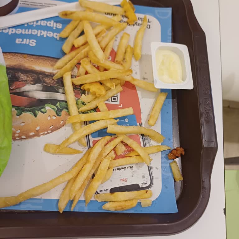 Burger King Patates Soğuk Ve Karışık