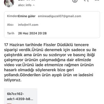 Emc Bilişim Teknolojileri Ayıplı Ürün İade Sorunu