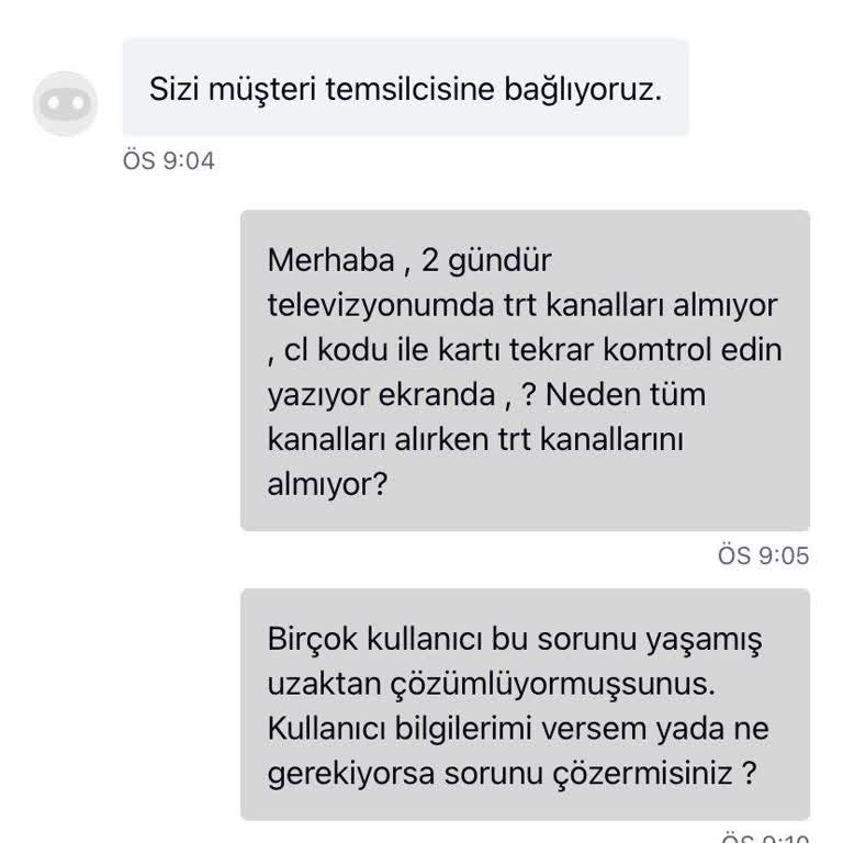 Samsung TV TRT Kanallarını Açmıyor