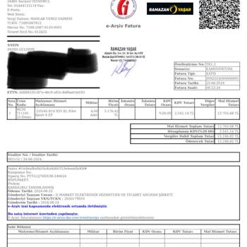 Epttavm'den Aldığım Lastiklerin Kullanılmış Çıkması
