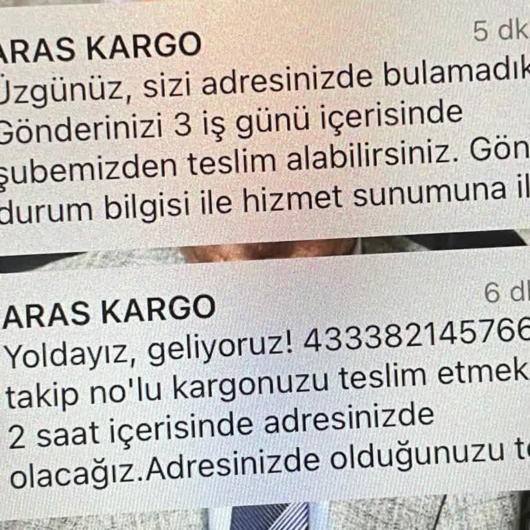 Aras Kargo Teslim Edilememe Problemi
