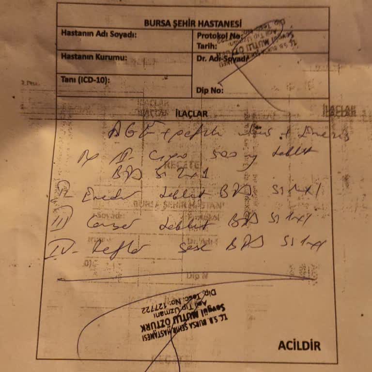 Bursa Şehir Hastanesi Hasta Hakları Ve Hastane Hizmet Eksikliği
