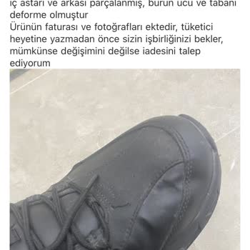 Skechers Ayakkabım 4-5 Giymede Parçalandı!