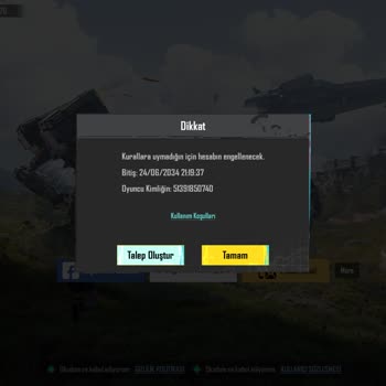 PUBG (Pubgmobile.com) 10 Yıl Boş Yere Ban Yedim