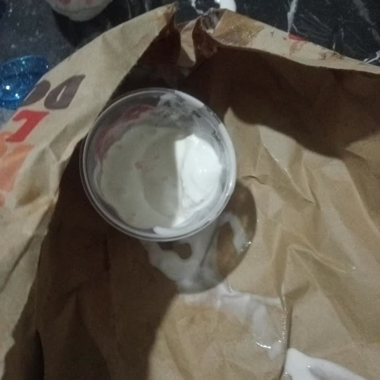 Burger King Dökülmüş Dondurma Buz Gibi Menü