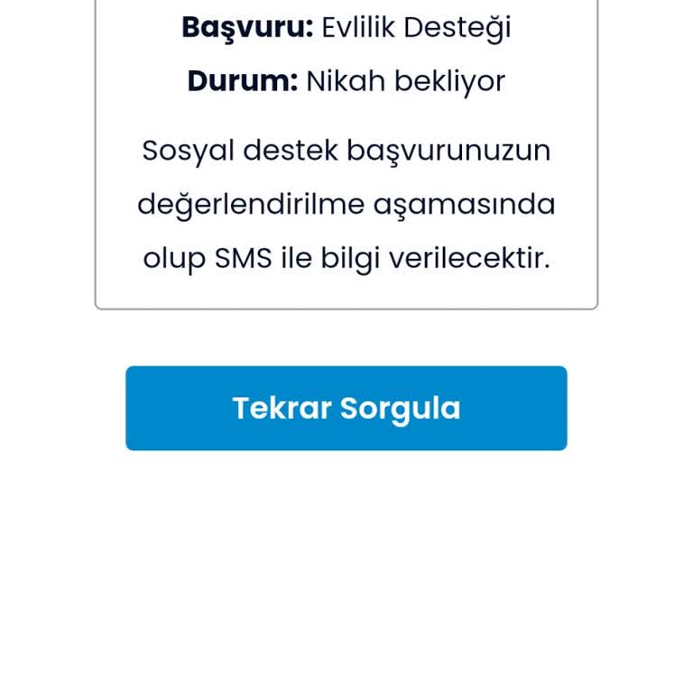 İBB - İstanbul Büyükşehir Belediyesi Evlilik Yardımı Alamadım!