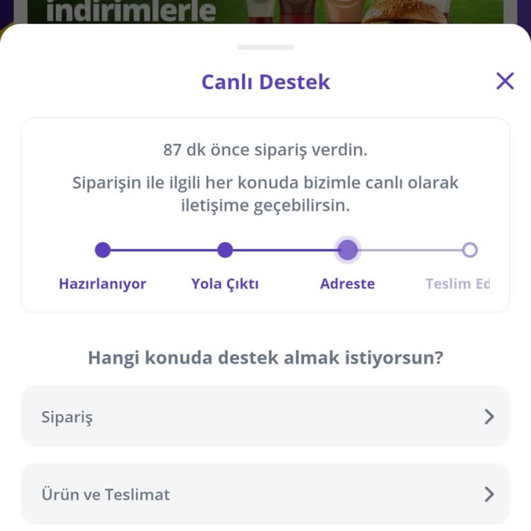 Getir Siparişimde Yaşadığım Sorunlar Ve İletişim Eksiklikleri