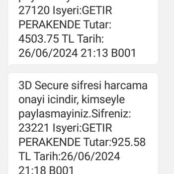 Yapı Kredi Bankası Provizyondaki Harcama İtirazı