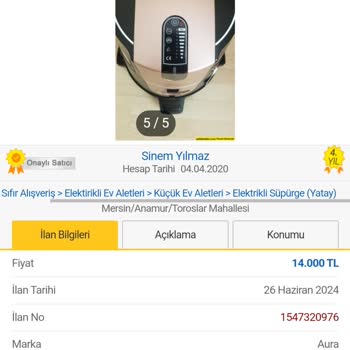 Sahibinden Param Güvende Satış Sorunu