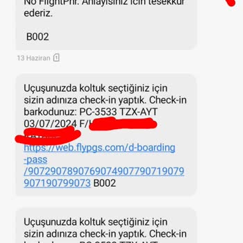 Pegasus Uçuş Saatini Değiştirdi