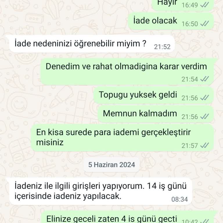 I Love Shoes Para İadesi Yapmıyor