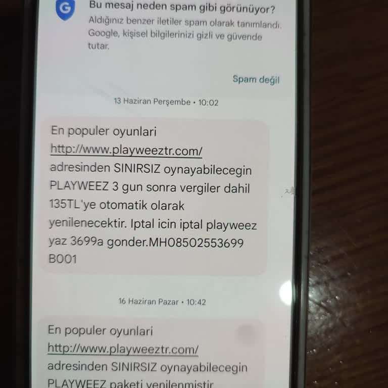 Playweez Bilgim Dışında Abonelik
