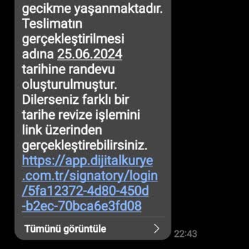 Dijital Kurye Vodafone'a Hat Taşıma Da Hat Teslimi