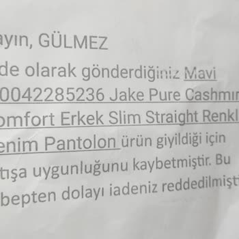 Çetinkaya Dan Mavi Jean Alınmaz!