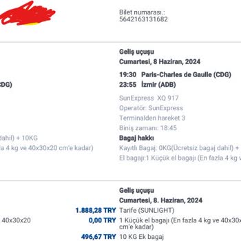 Sunexpress Forced Baggage Fees Despite Purchased Allowance
