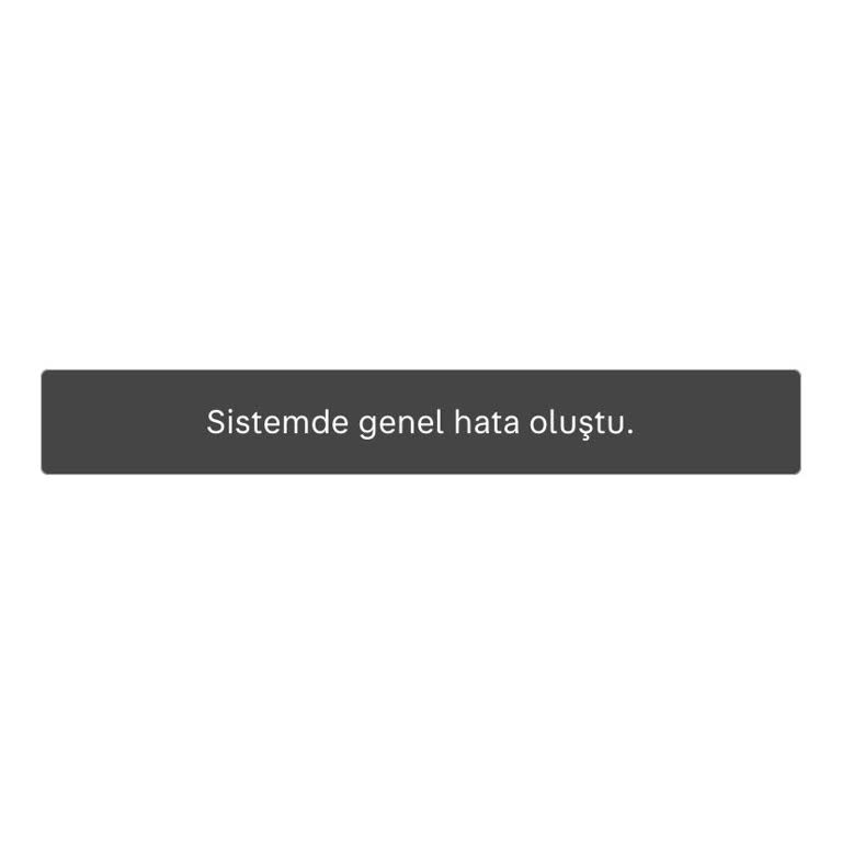 Sahibinden Sistemde Genel Hata Oluştu Deyip Beni Sistemden Atıyor